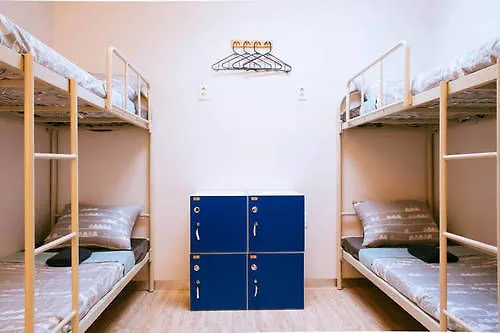 Inside Busan Hostel 0*,  South Korea