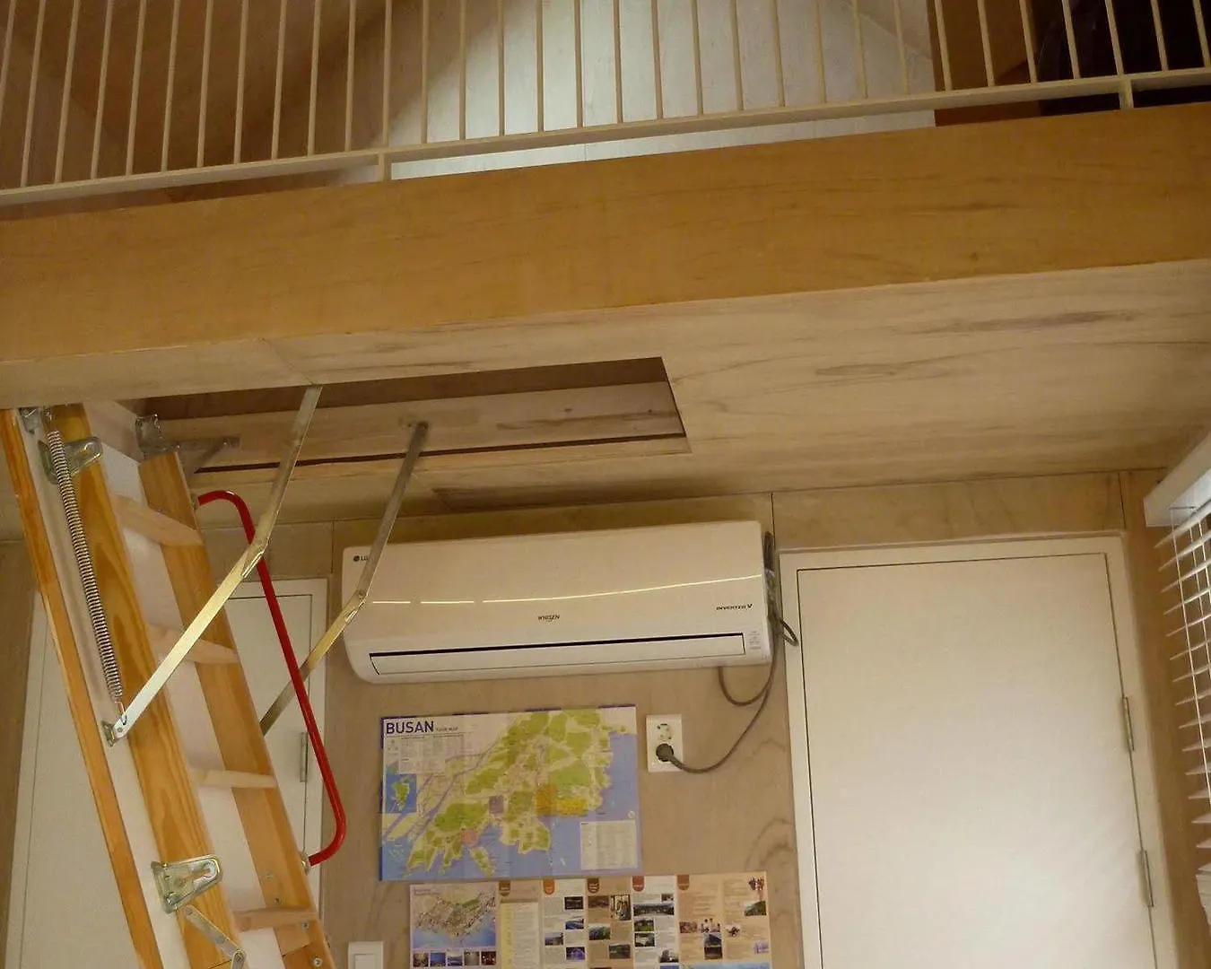 Inside Busan Hostel 0*,  South Korea